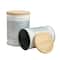 Glitzhome® Metal Storage Accent Table with Solid Wood Lid Set